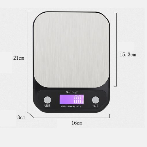 Portable Precision Digital LED Kitchen Scale
