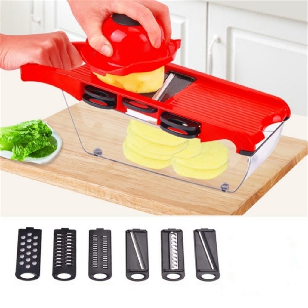 Mandoline Slicer Vegetable Cutter With Stainless Steel Blade Manual Potato Peeler Carrot Cheese Grater Dicer Kitchen 2 1024x1024 