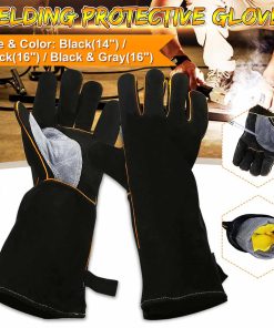 14inch/16inch Heat Resistant Work Welding Gloves