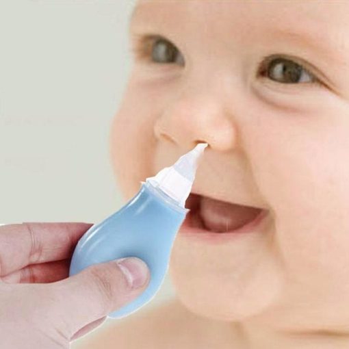 Soft Silicone Baby Nose Vacuum Sucker, Nose Cleaner Pump