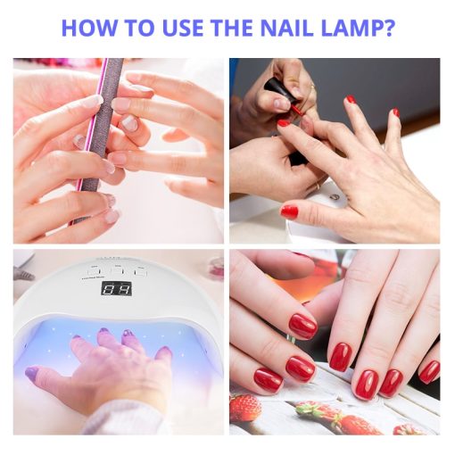 UV LED Gel Nail Dryer Lamp Curing Manicure Pedicure Machine