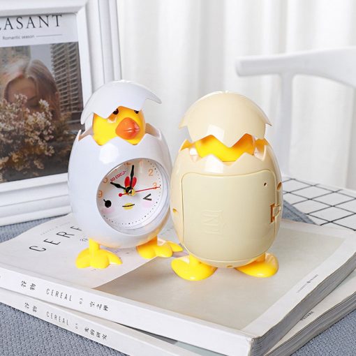 Cute Eggshell Chick Alarm Clock For Kids