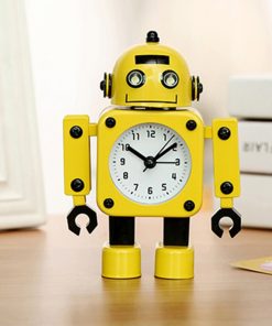 Creative Robot Analog Alarm Clock (4 colors)