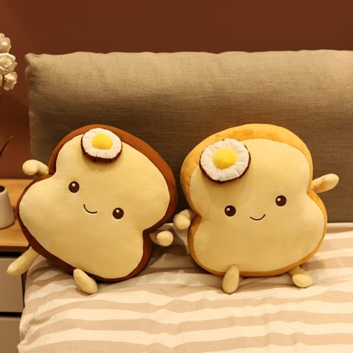 Poached egg Bread Pillow