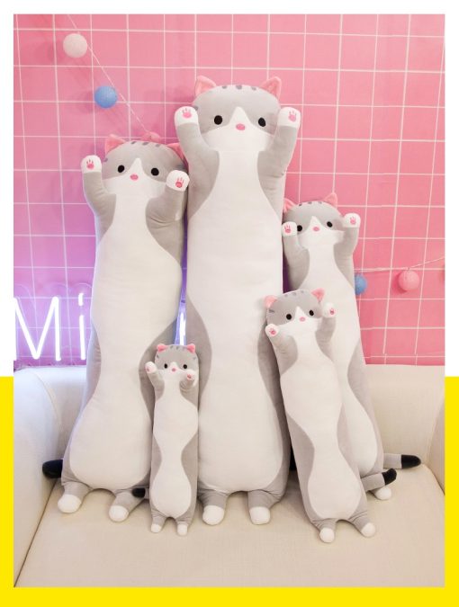 Long Cat Pillow Plush Toys