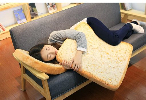 16inch Toasted Bread Slice Pillow Plush Toy