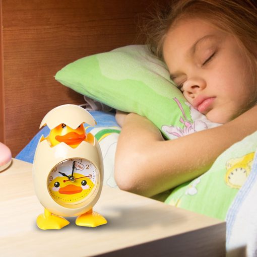 Cute Eggshell Chick Alarm Clock For Kids
