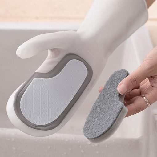 New Magic Scrubber Dishwashing Gloves