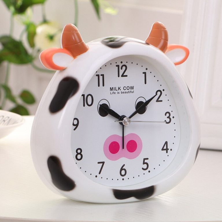 Cowy Alarm Clock Night Light for kids