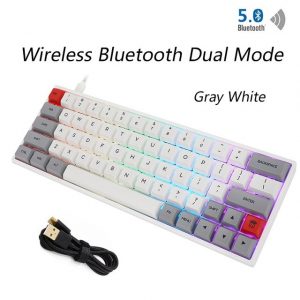 Wireless Dual USB mechanical keyboard for Gamers