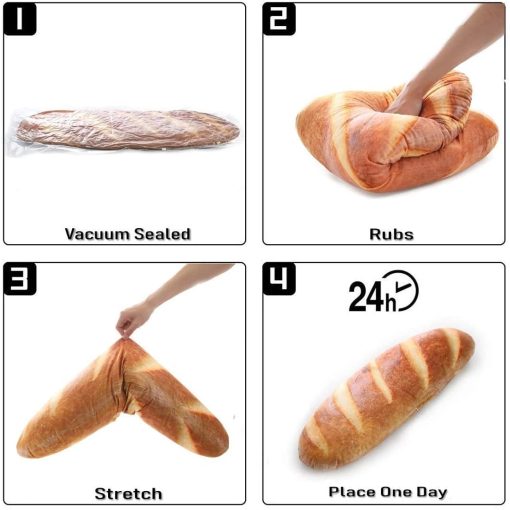 Baguette how to use bread pillow