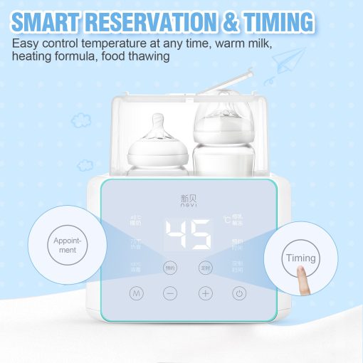 All in 1 Baby Bottle Warmer, Sterilizer , Sanitizer Food warmer with Temperature Control LCD display