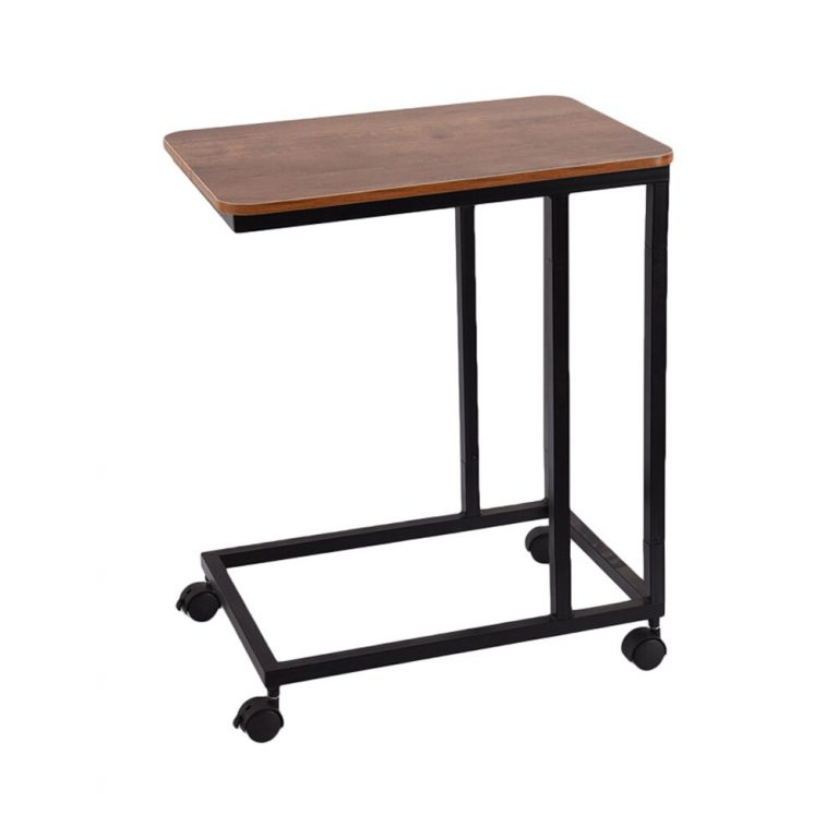 Table That Slides Under Couch Bed C Shaped Multipurpose Slide Under