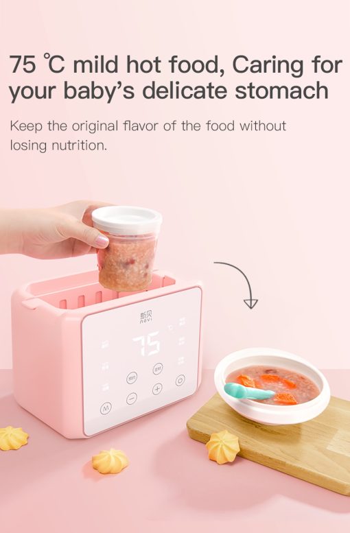 All in 1 Baby Bottle Warmer, Sterilizer , Sanitizer Food warmer with Temperature Control LCD display