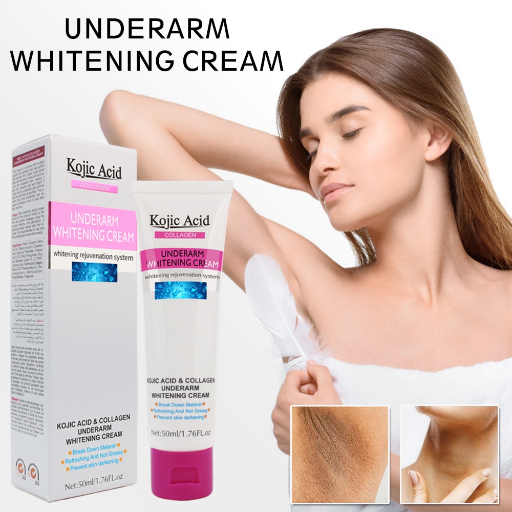 best underarm whitening cream kojic acid formula