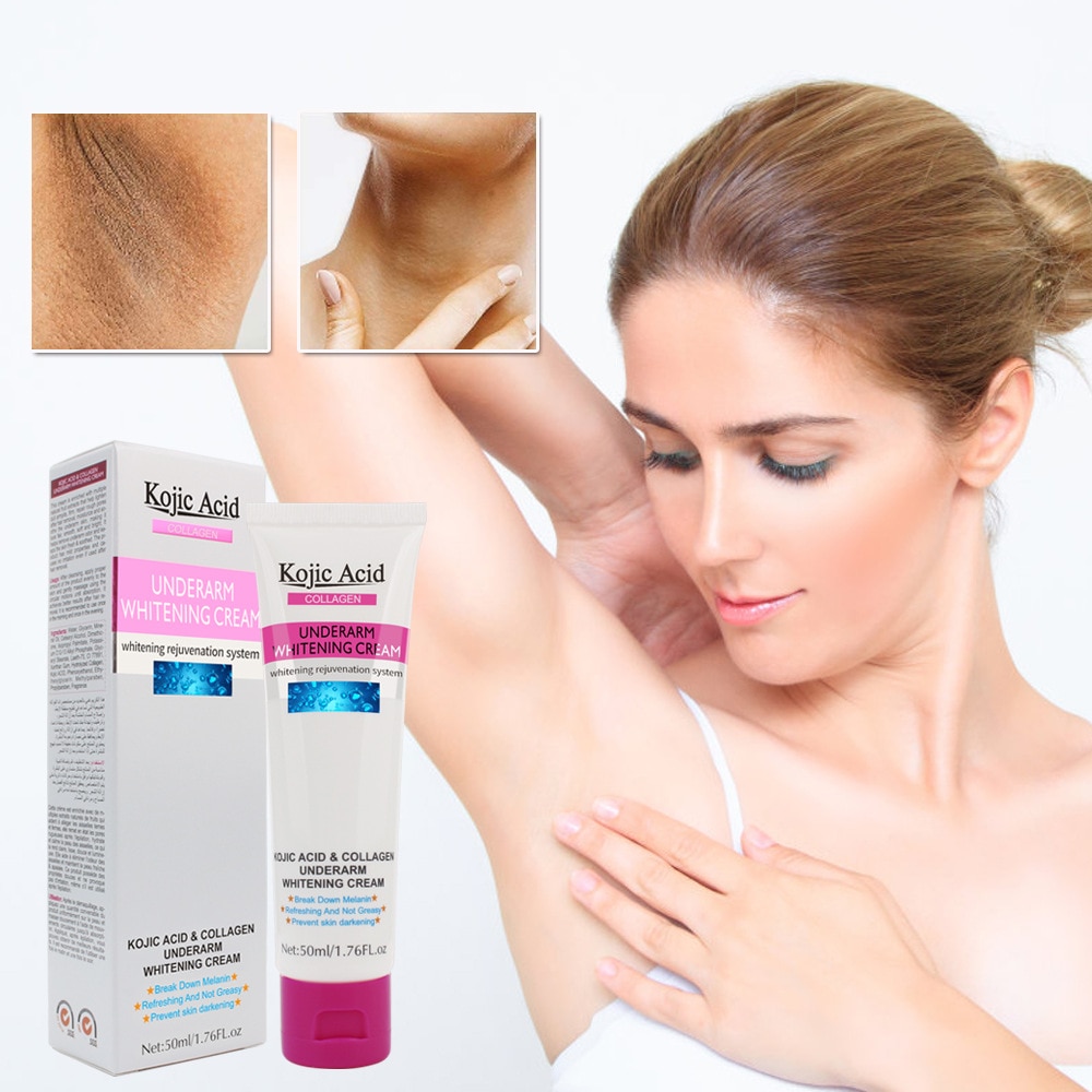 best underarm whitening cream kojic acid formula