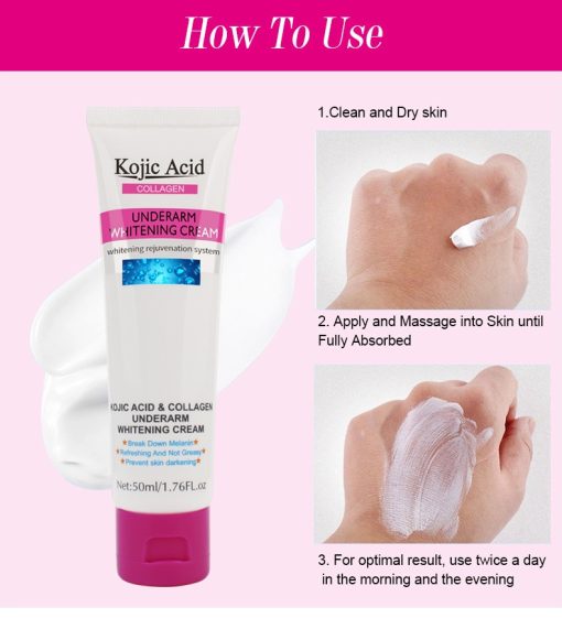 Pro Kojic Acid Formula Underarms Whitening Cream (50ml)