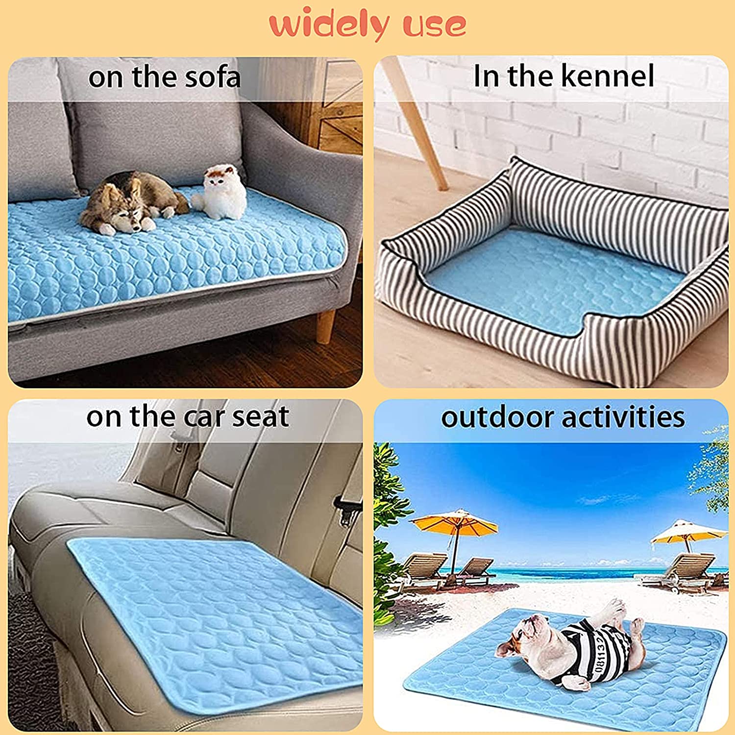 dog cooling mat usage 1