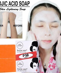 Kojie-San-Handmade-Whitening-Soap-Skin-Lightening-Soap-Bleaching-Kojic-Acid-Glycerin-Soap-Deep-Cleaning-Brighten