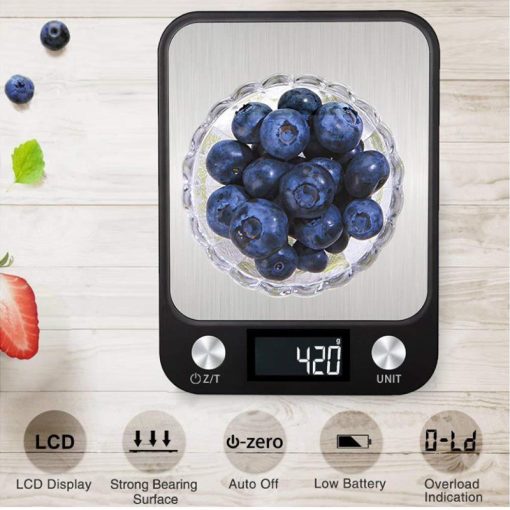 Electronic Multi-function Food Kitchen Scale 5kg/10kg