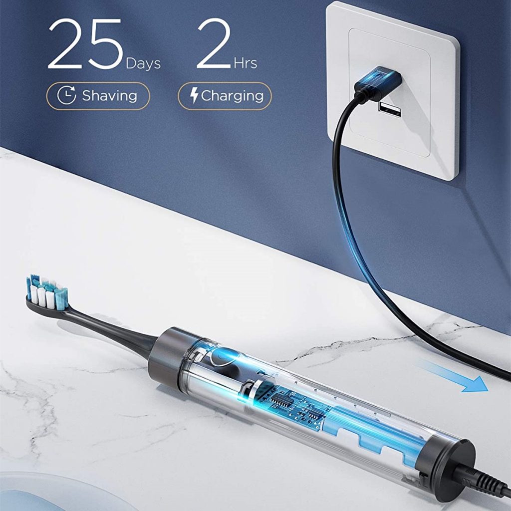 P80 Pressure Sensor Electric Toothbrush Free Shipping Worldwide Kivaj