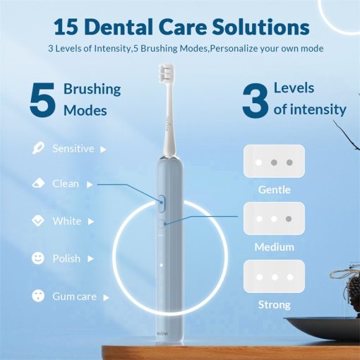 NX7000 Smart Sonic Electric Toothbrush 365 Days Battery Life