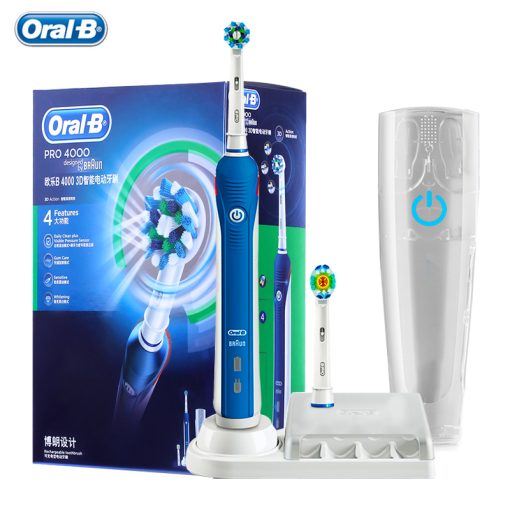 Oral-B Pro 4000 Ultrasonic 3D Electric Rechargeable Toothbrush