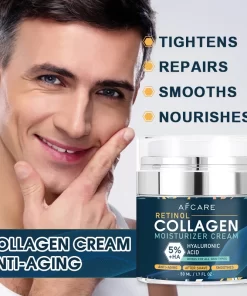 RC5HA Retinol Collagen Men Moisturizer Firming Cream