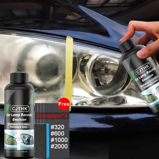 K99Light Car Headlight Restoration Polishing Kit