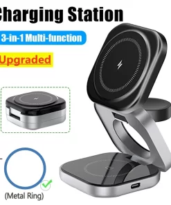 K310 Foldable Magnetic Wireless Charger Stand