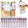 12 Fabric Paint Set